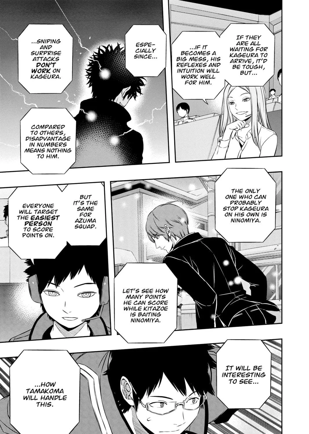 Read World Trigger chapter 111 image 28 on Lezhin
