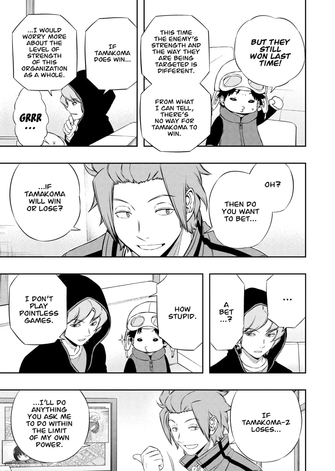 Read World Trigger chapter 111 image 32 on Lezhin