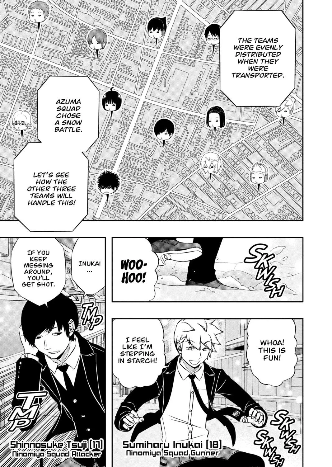 Read World Trigger chapter 111 image 4 on Lezhin