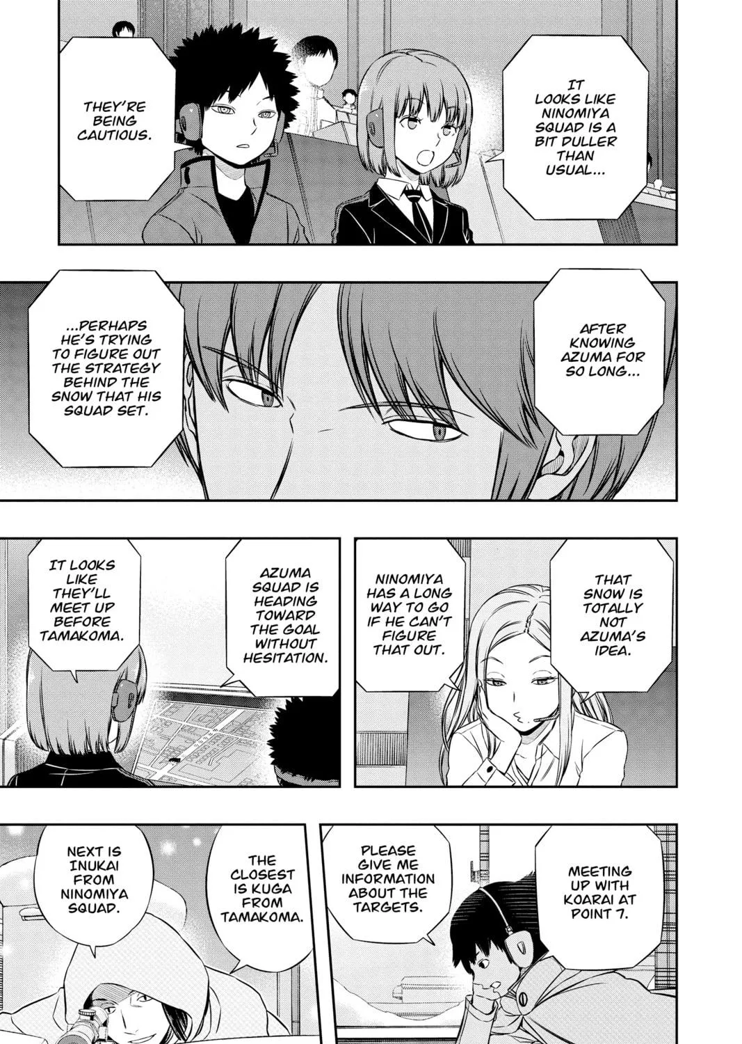 Read World Trigger chapter 111 image 8 on Lezhin