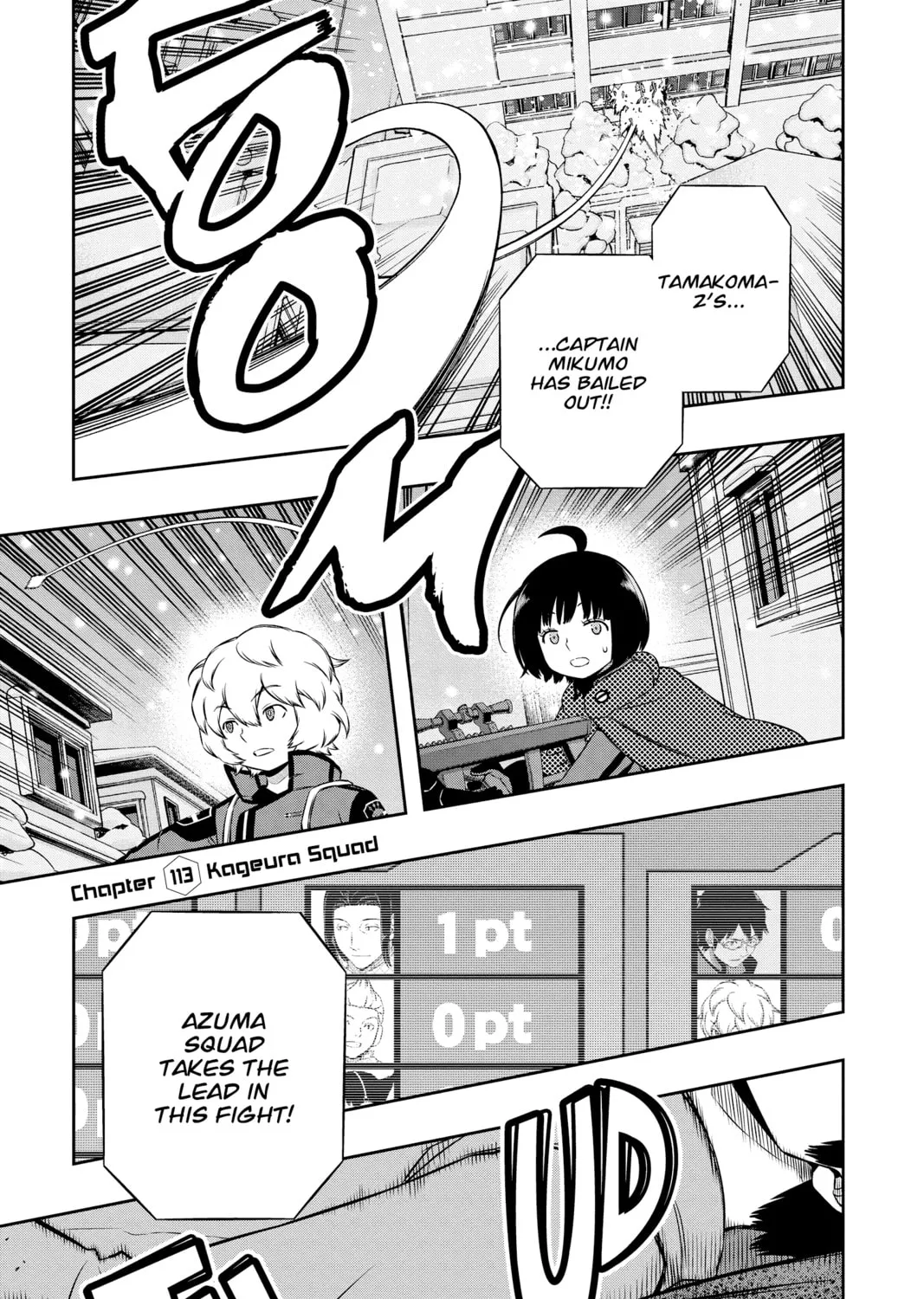 Read World Trigger chapter 113 image 0 on Lezhin