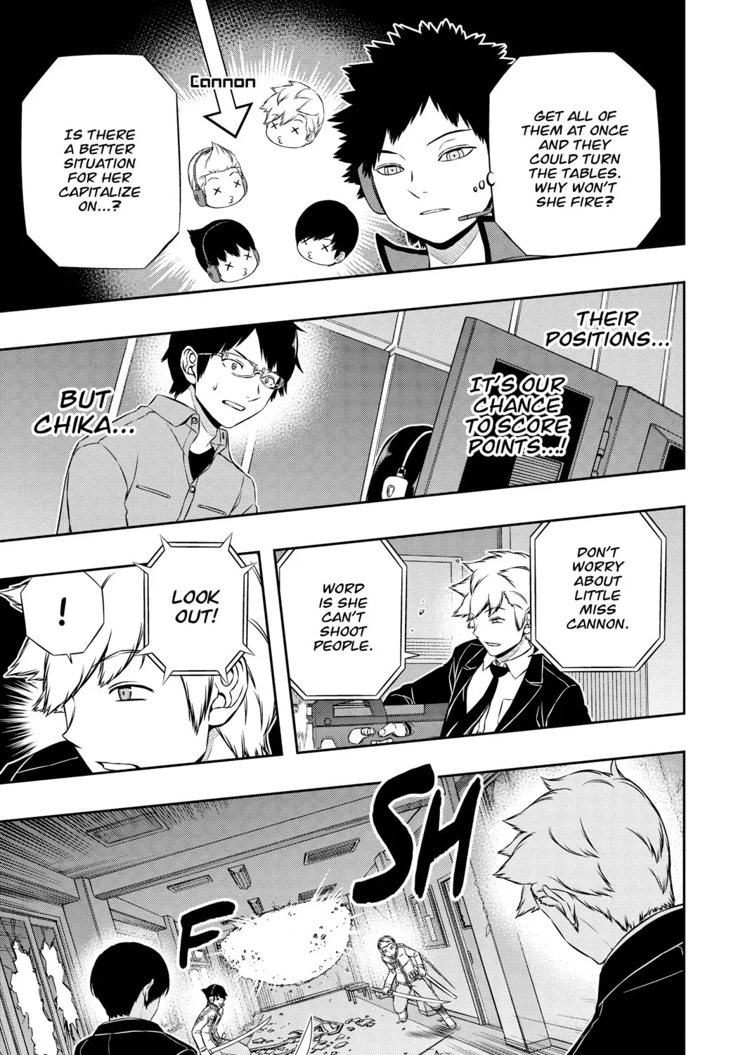 Read World Trigger chapter 113 image 12 on Lezhin