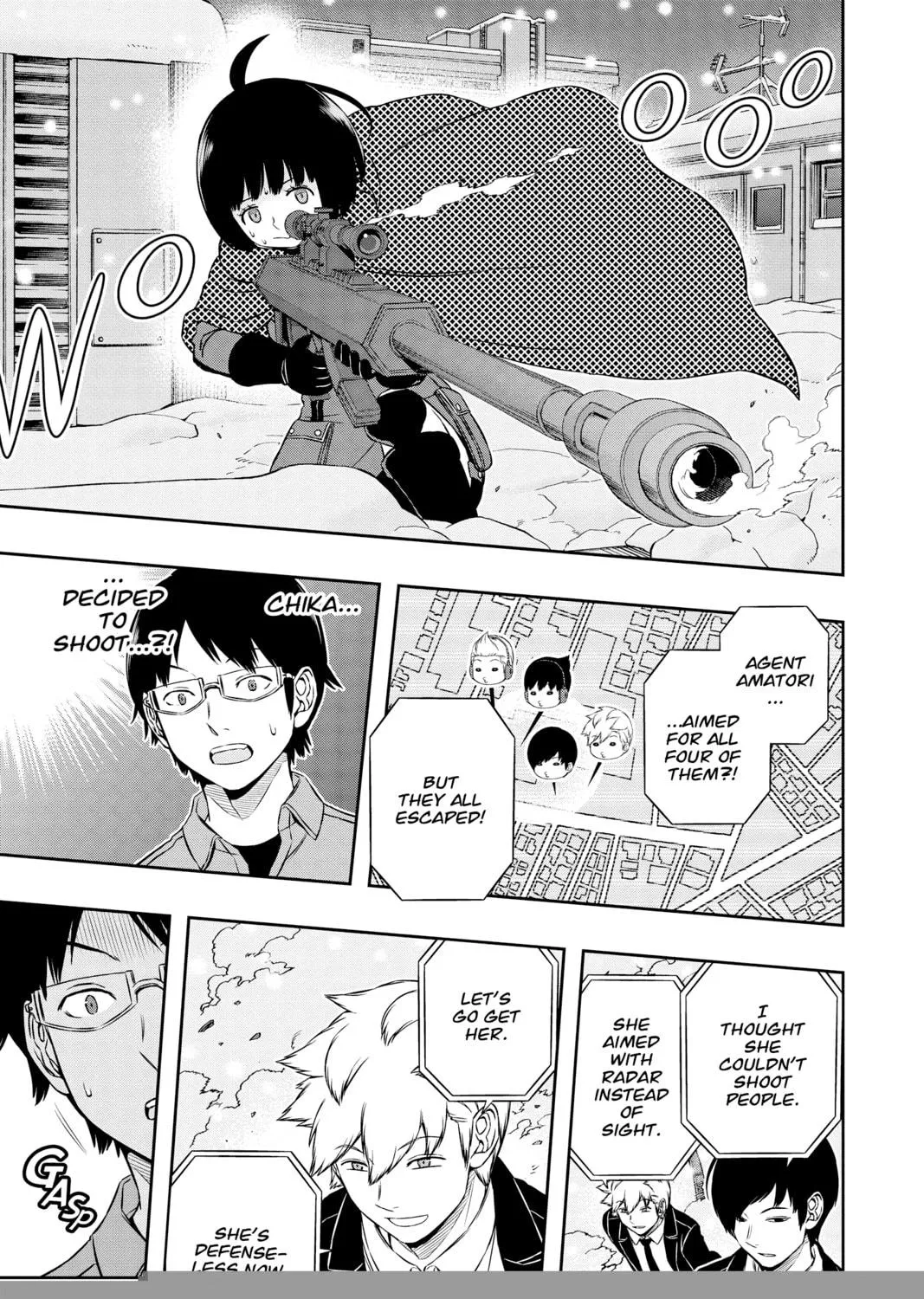 Read World Trigger chapter 113 image 16 on Lezhin