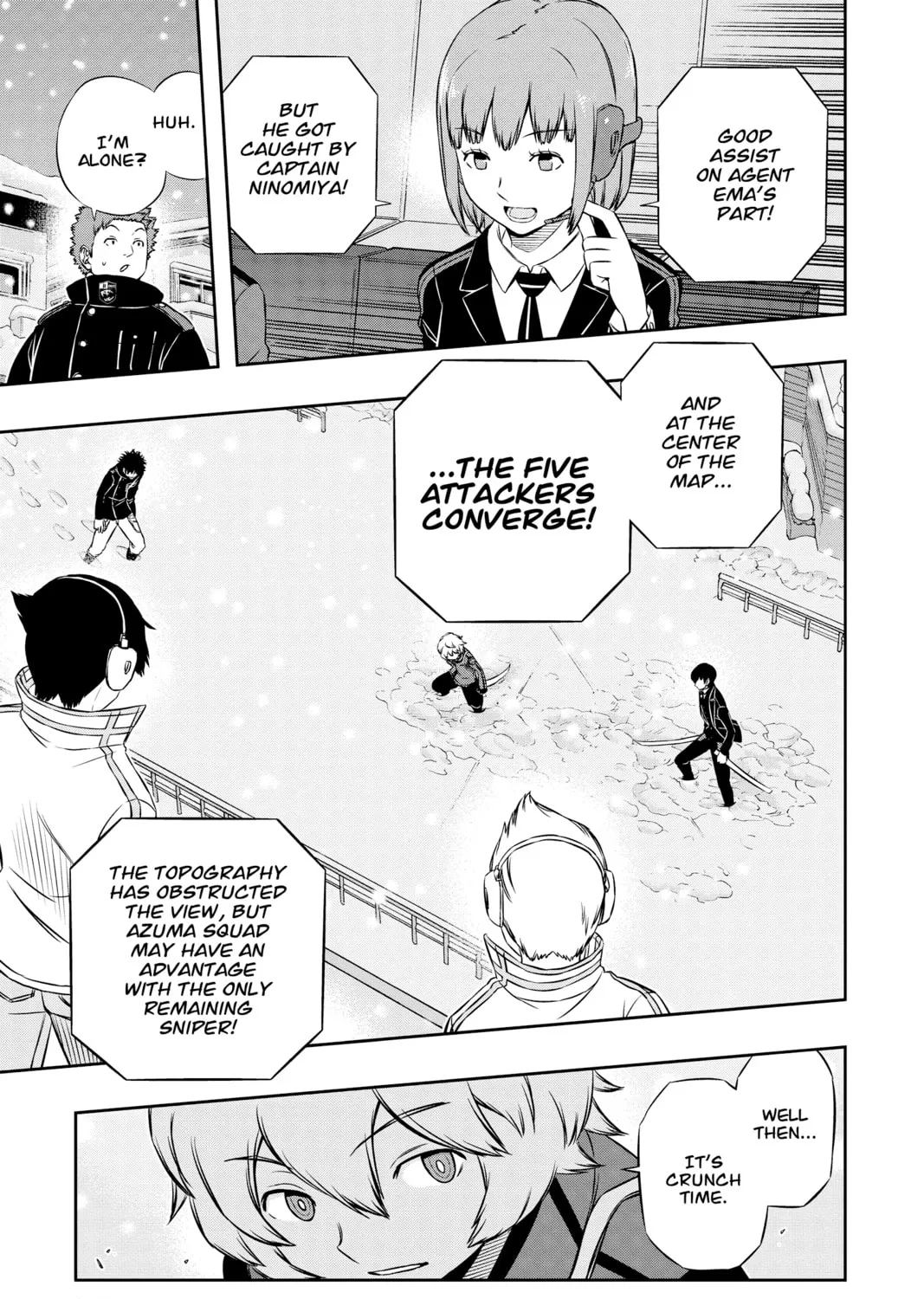 Read World Trigger chapter 113 image 36 on Lezhin