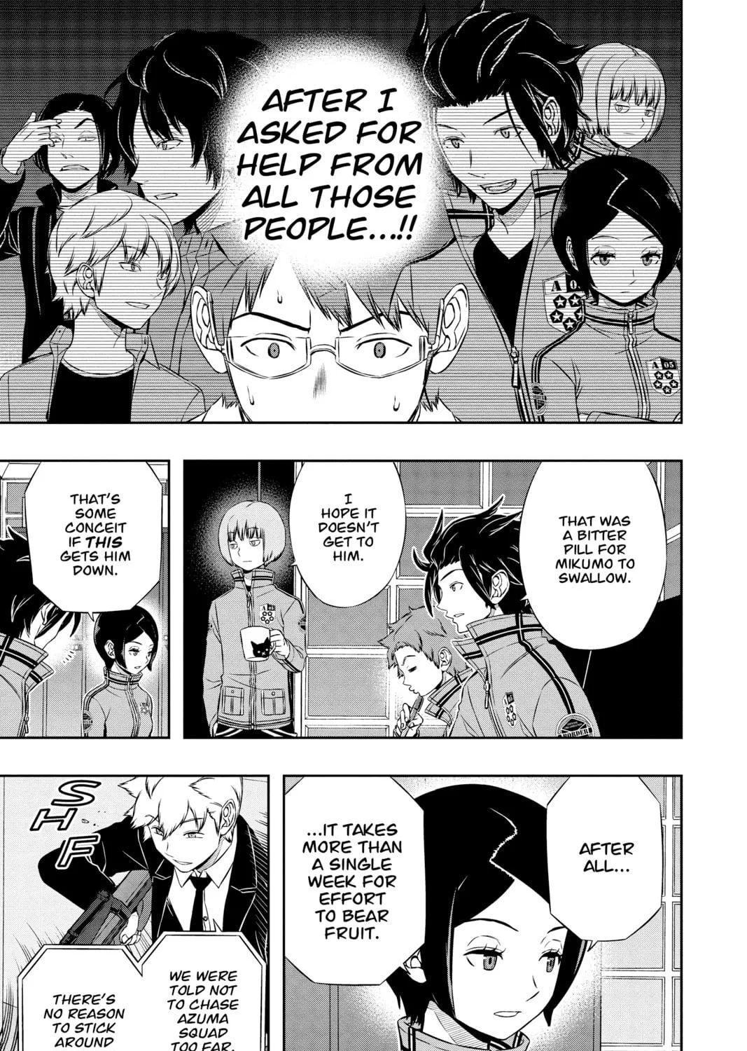 Read World Trigger chapter 113 image 8 on Lezhin