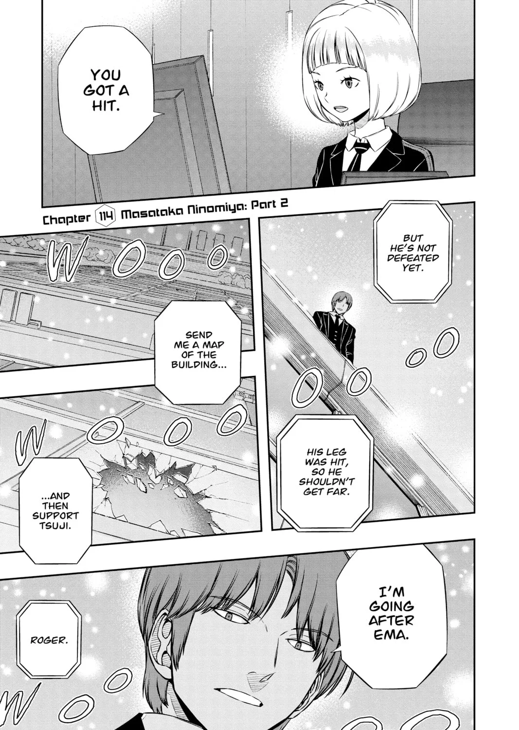 Read World Trigger chapter 114 image 0 on Lezhin