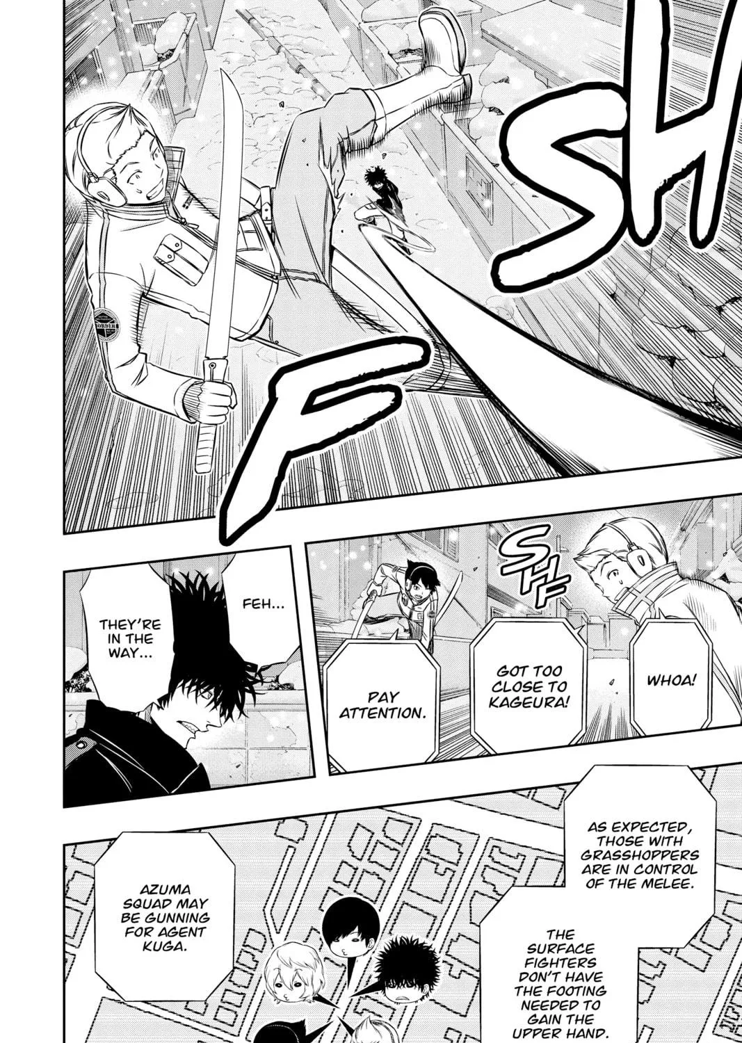 Read World Trigger chapter 114 image 16 on Lezhin