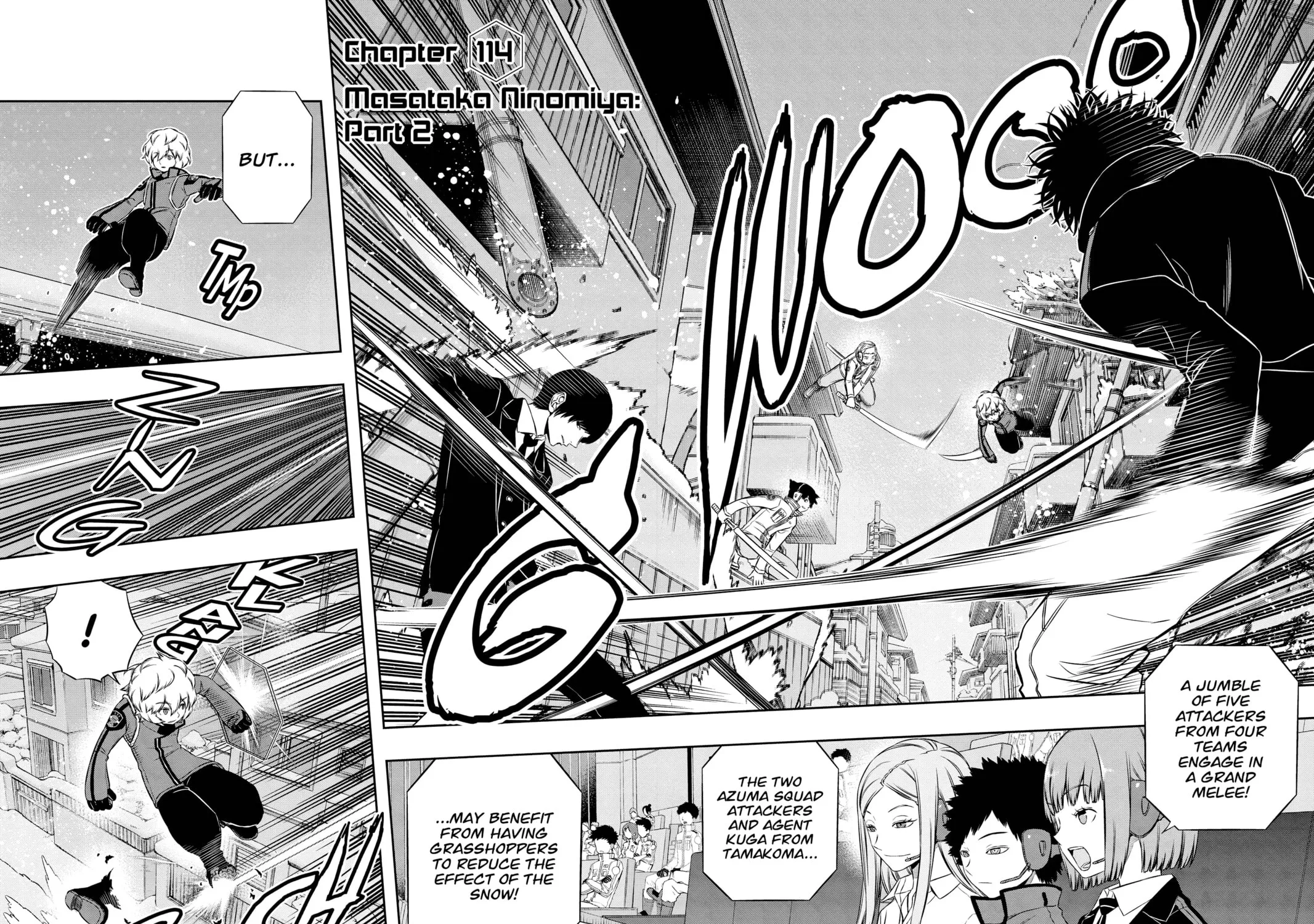 Read World Trigger chapter 114 image 2 on Lezhin