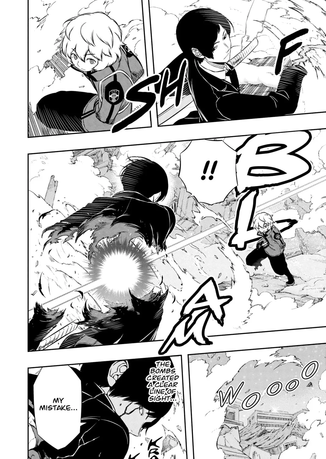 Read World Trigger chapter 114 image 32 on Lezhin