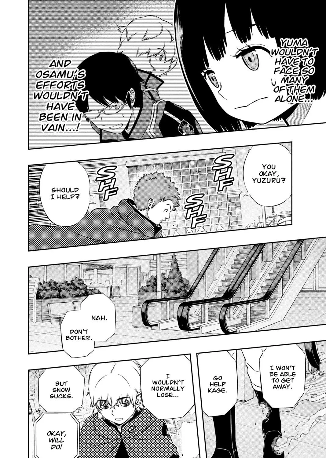Read World Trigger chapter 114 image 8 on Lezhin