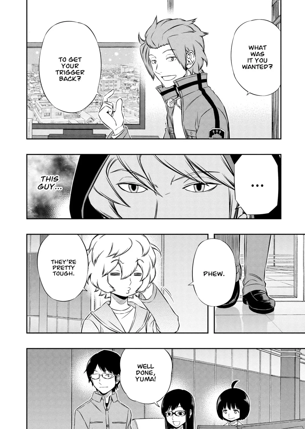 Read World Trigger chapter 115 image 14 on Lezhin