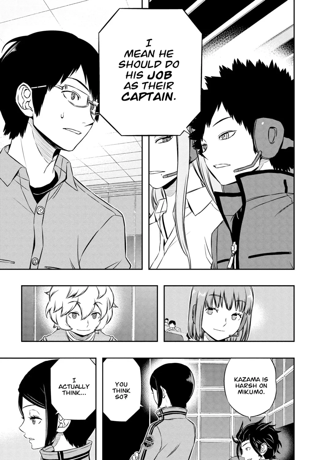 Read World Trigger chapter 115 image 32 on Lezhin