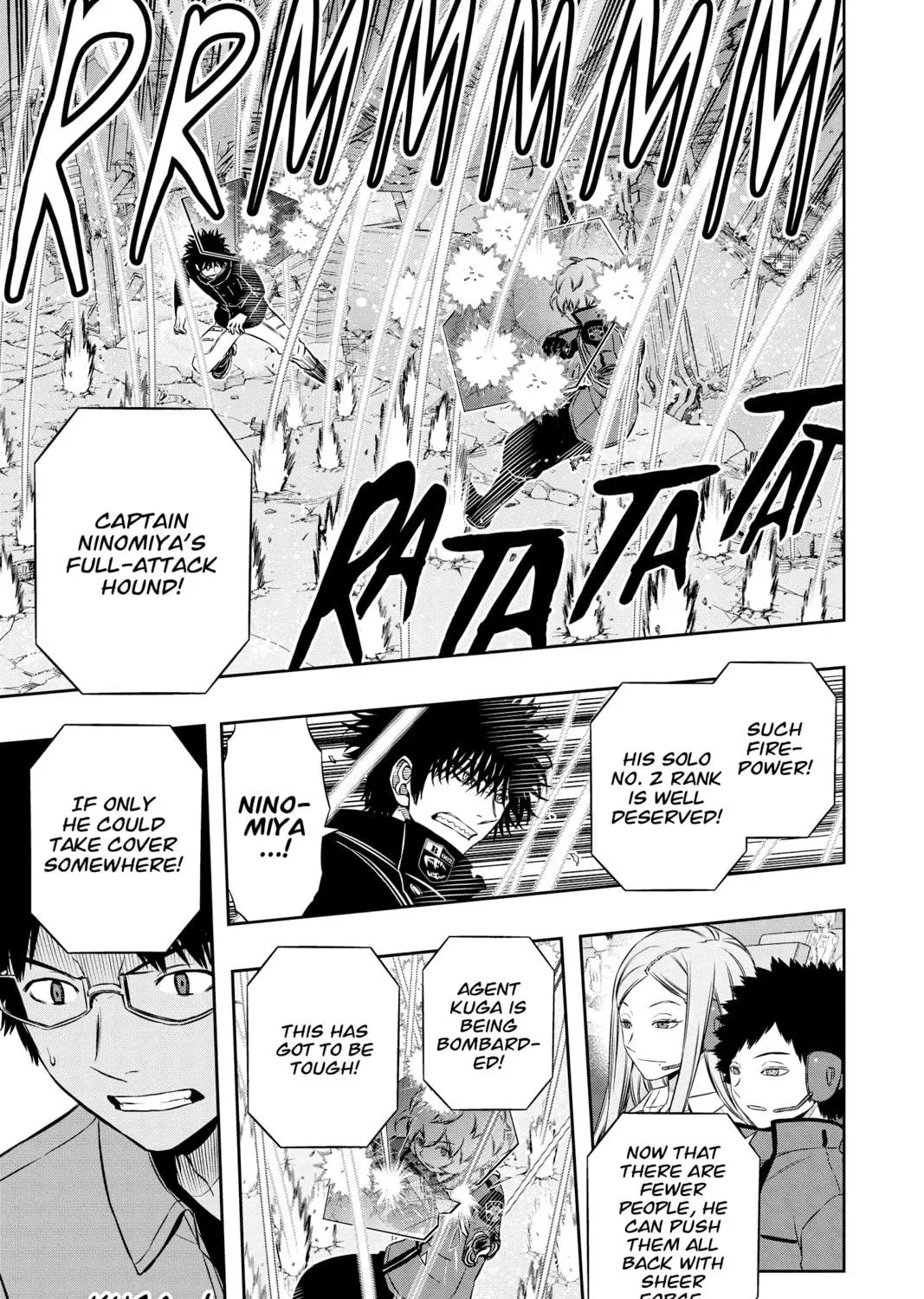 Read World Trigger chapter 115 image 4 on Lezhin