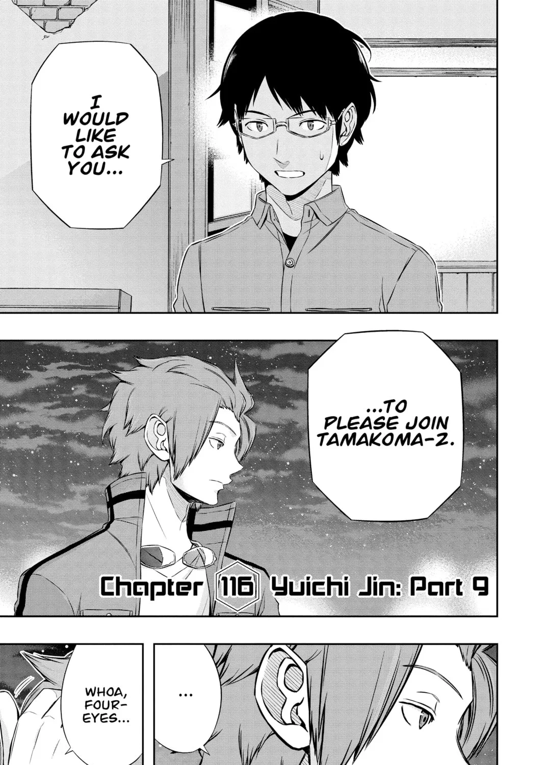 Read World Trigger chapter 116 image 0 on Lezhin