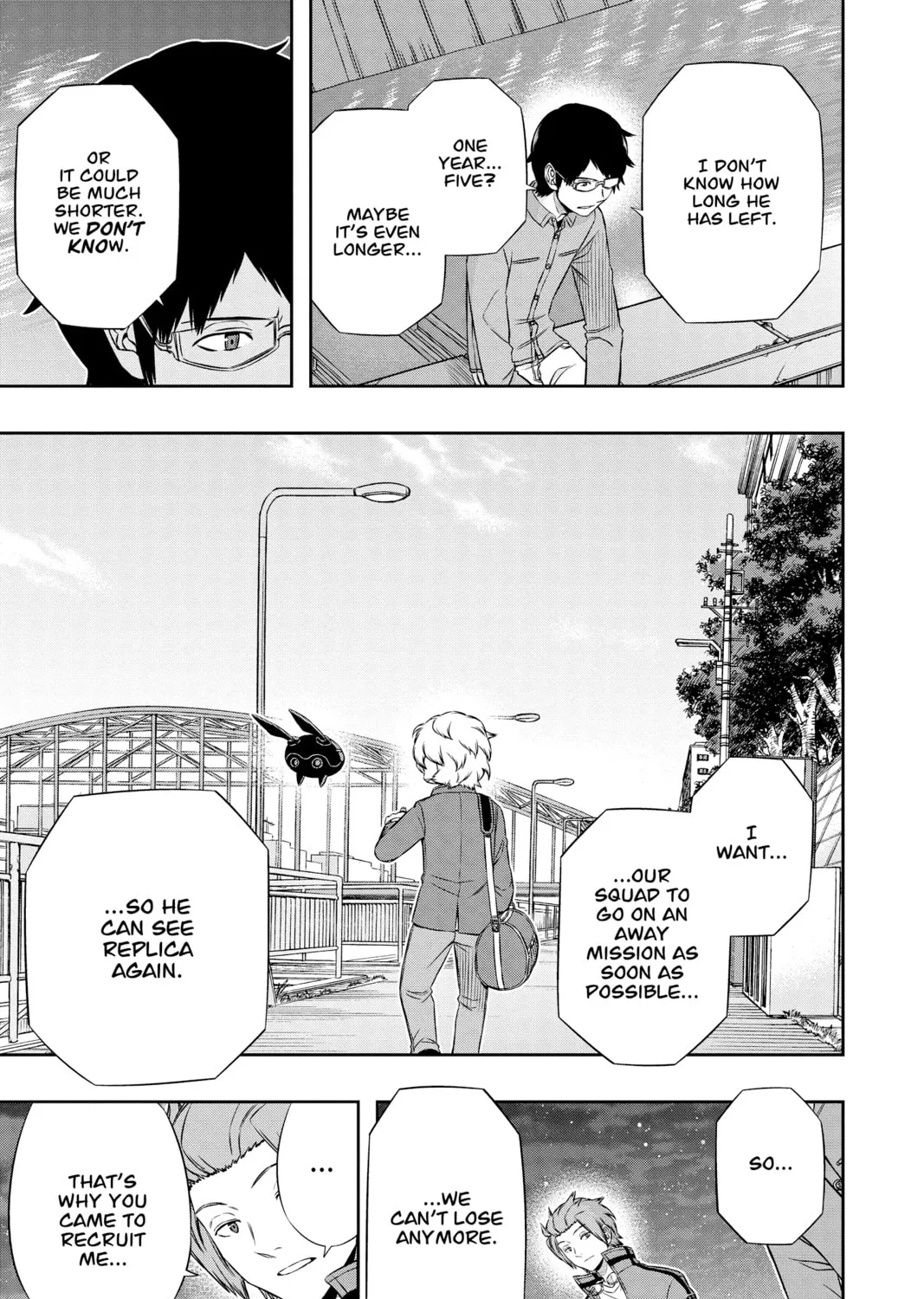 Read World Trigger chapter 116 image 12 on Lezhin