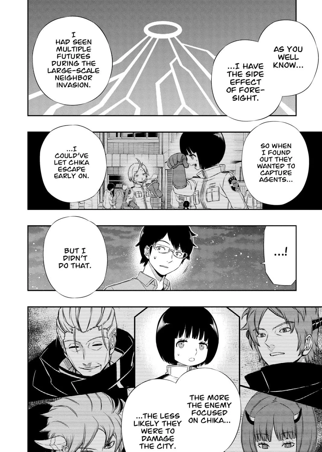 Read World Trigger chapter 116 image 18 on Lezhin