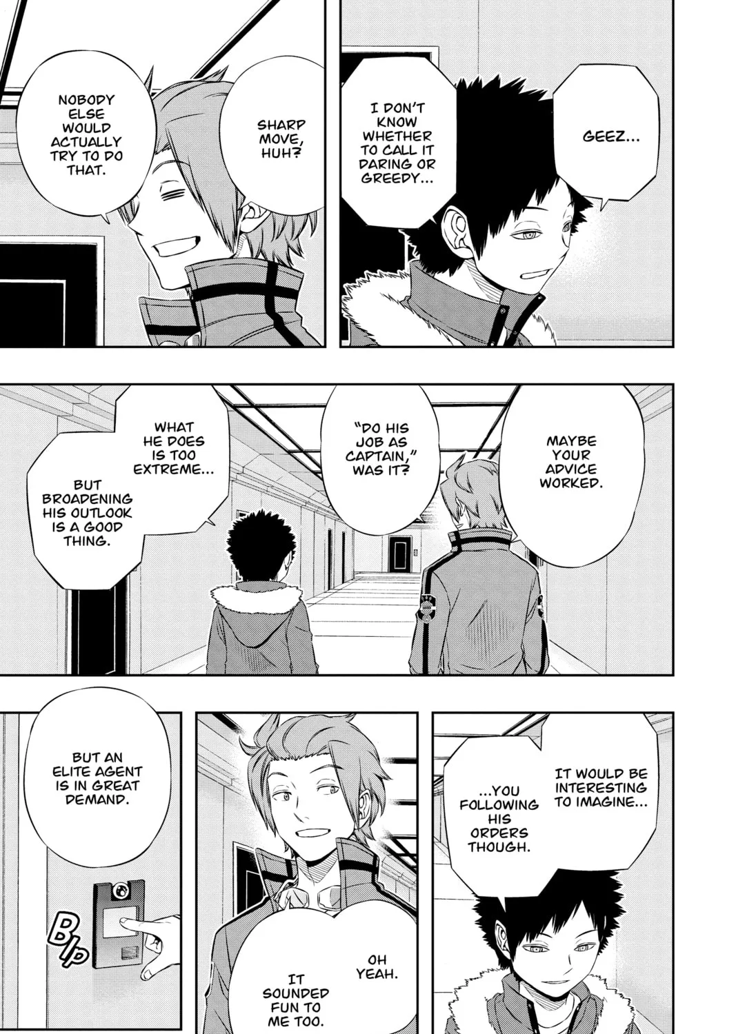 Read World Trigger chapter 116 image 32 on Lezhin