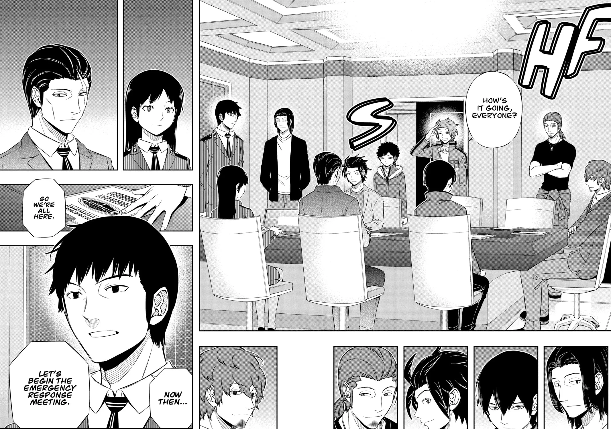 Read World Trigger chapter 116 image 34 on Lezhin