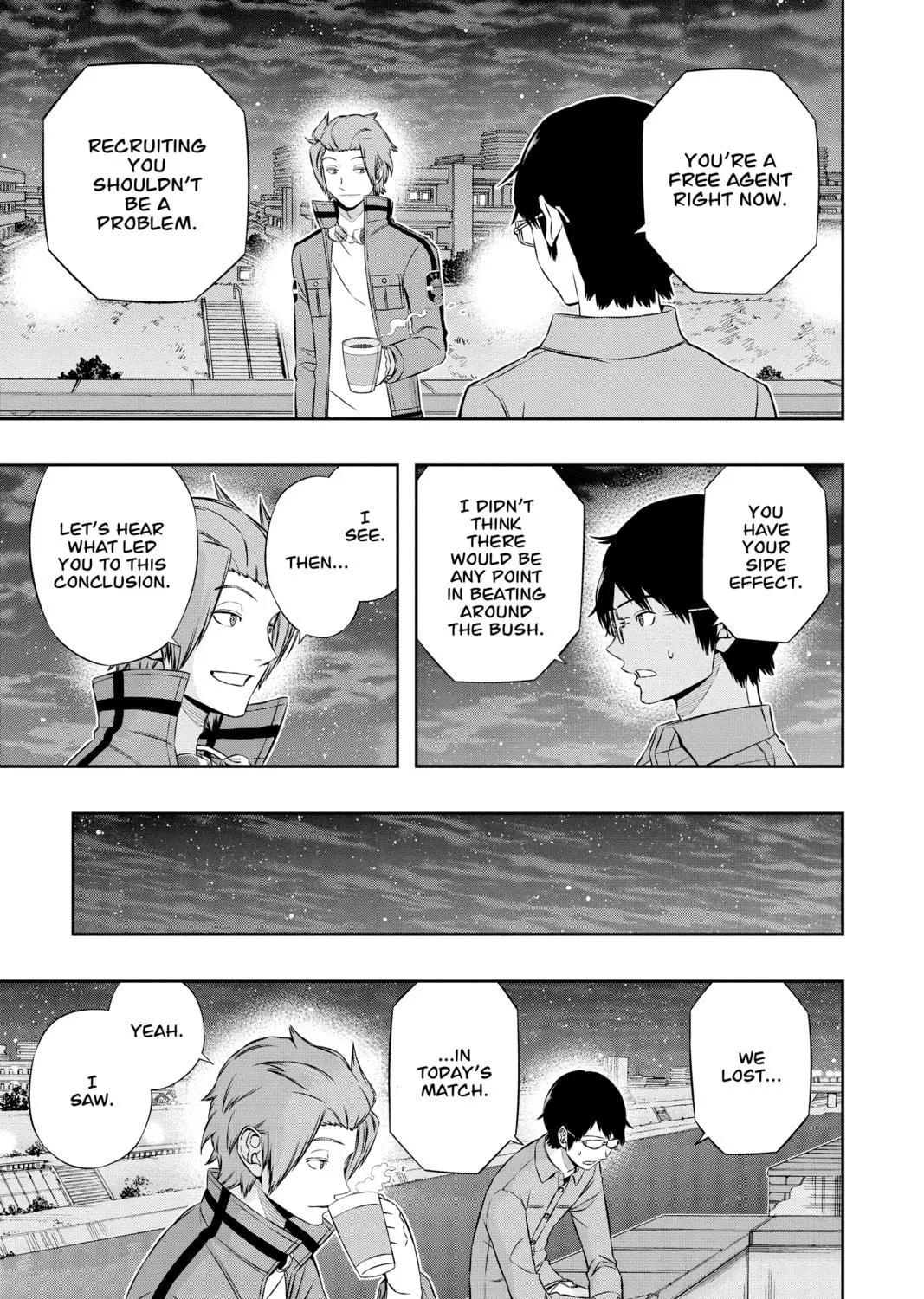 Read World Trigger chapter 116 image 4 on Lezhin
