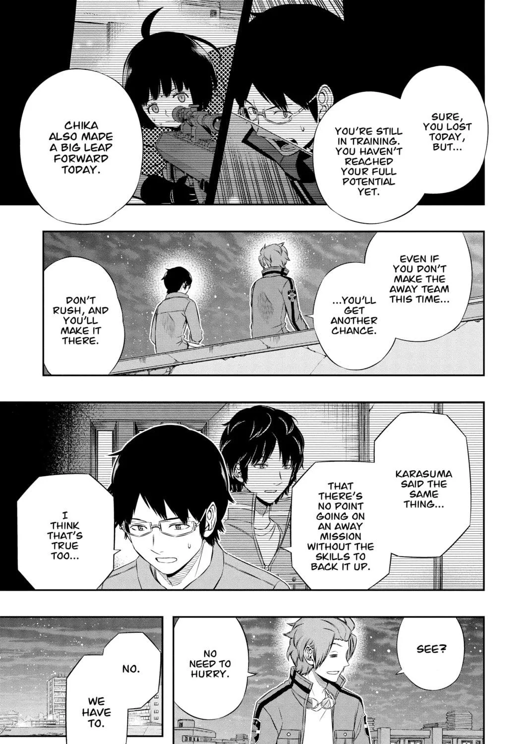 Read World Trigger chapter 116 image 8 on Lezhin