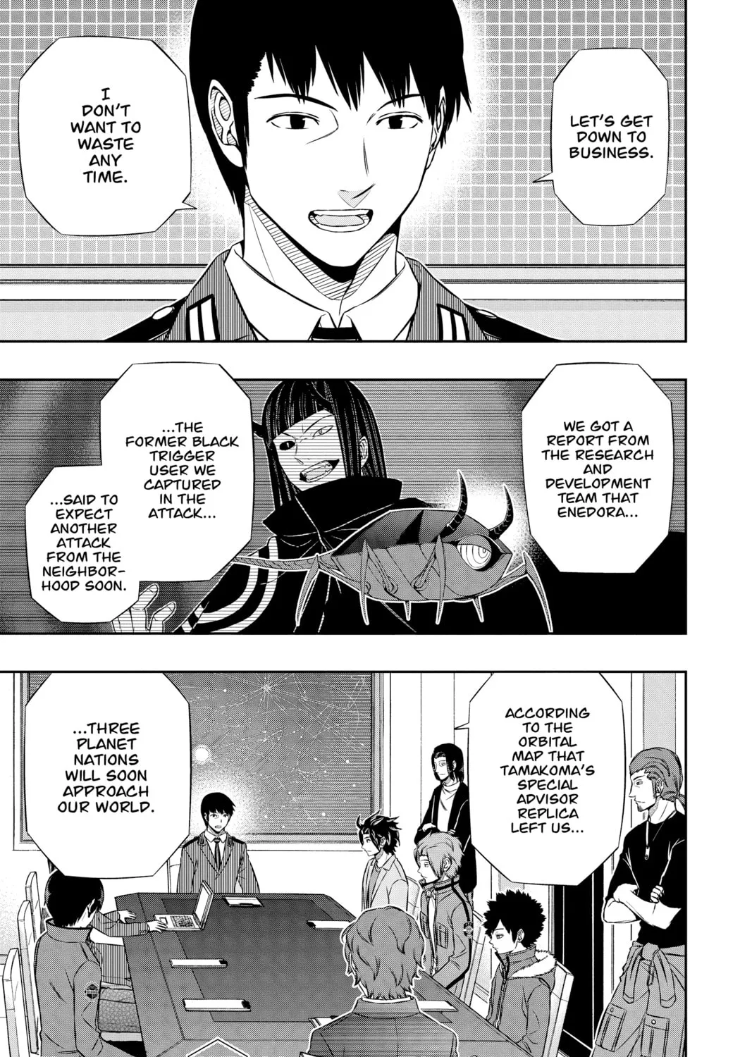 Read World Trigger chapter 117 image 0 on Lezhin