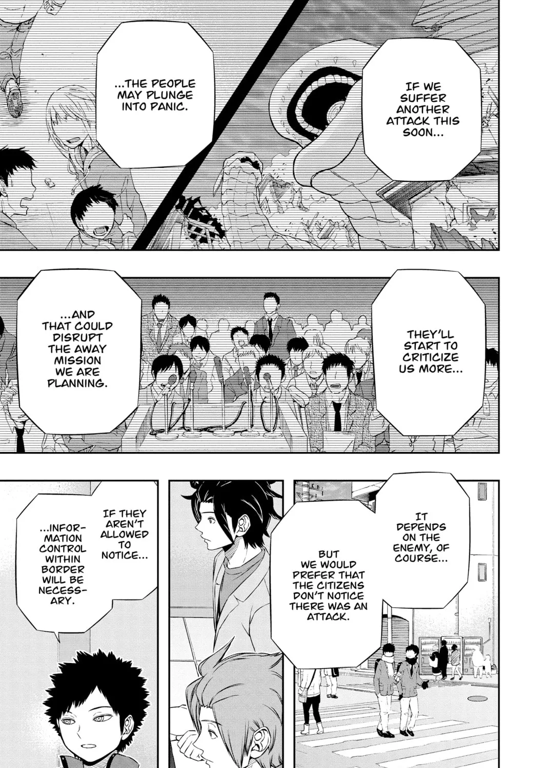 Read World Trigger chapter 117 image 12 on Lezhin