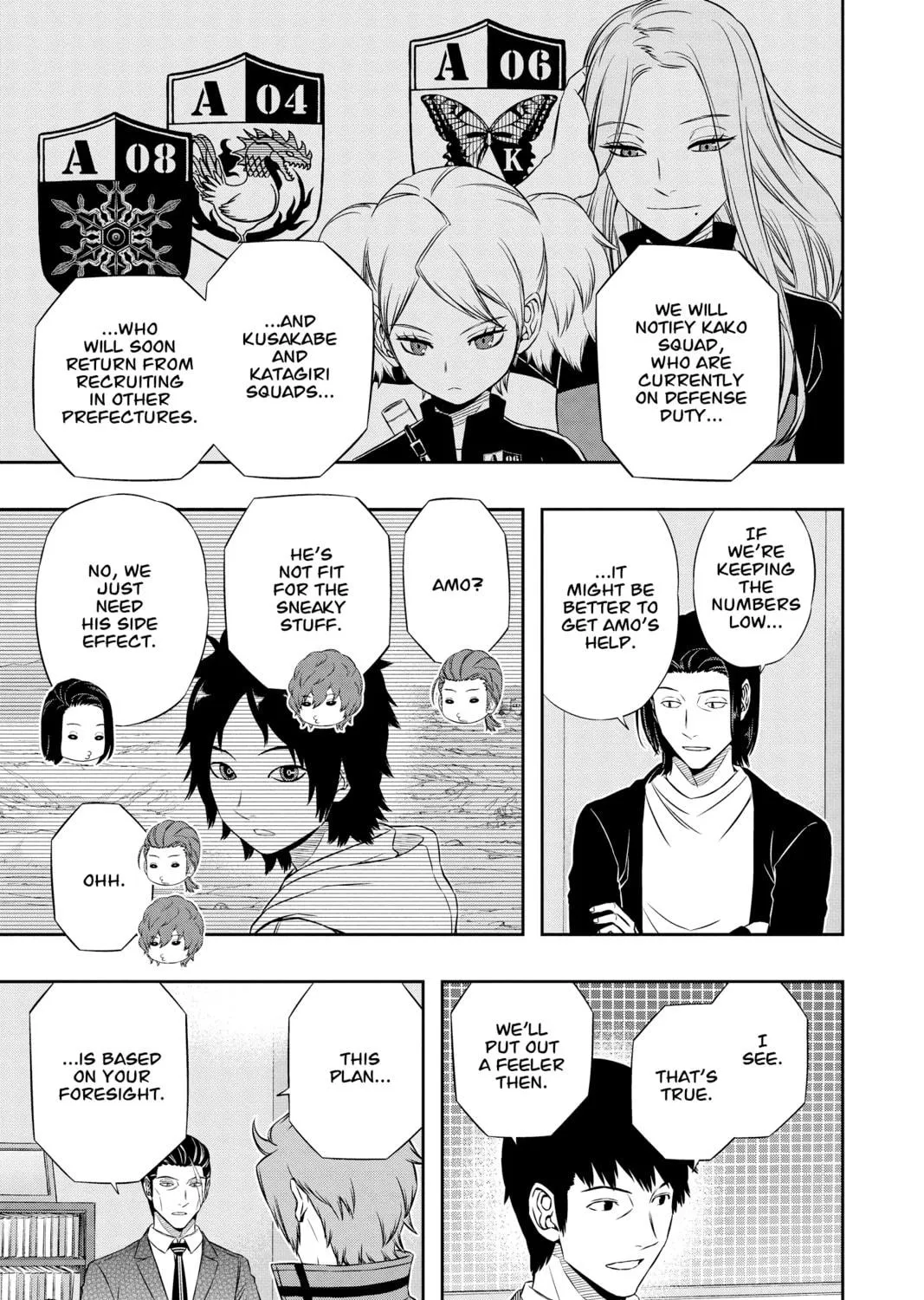 Read World Trigger chapter 117 image 16 on Lezhin
