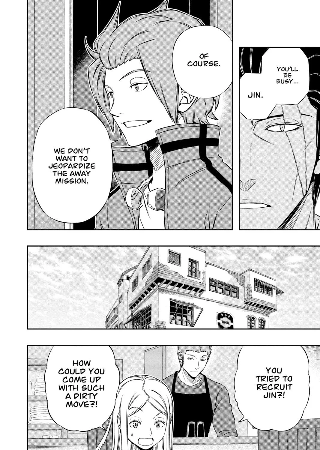 Read World Trigger chapter 117 image 18 on Lezhin
