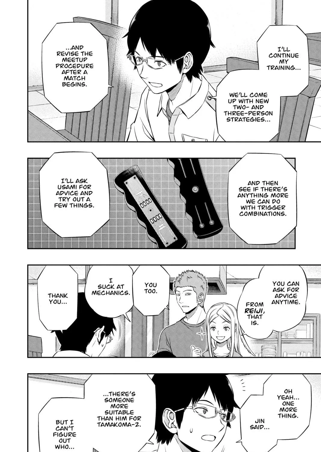 Read World Trigger chapter 117 image 22 on Lezhin