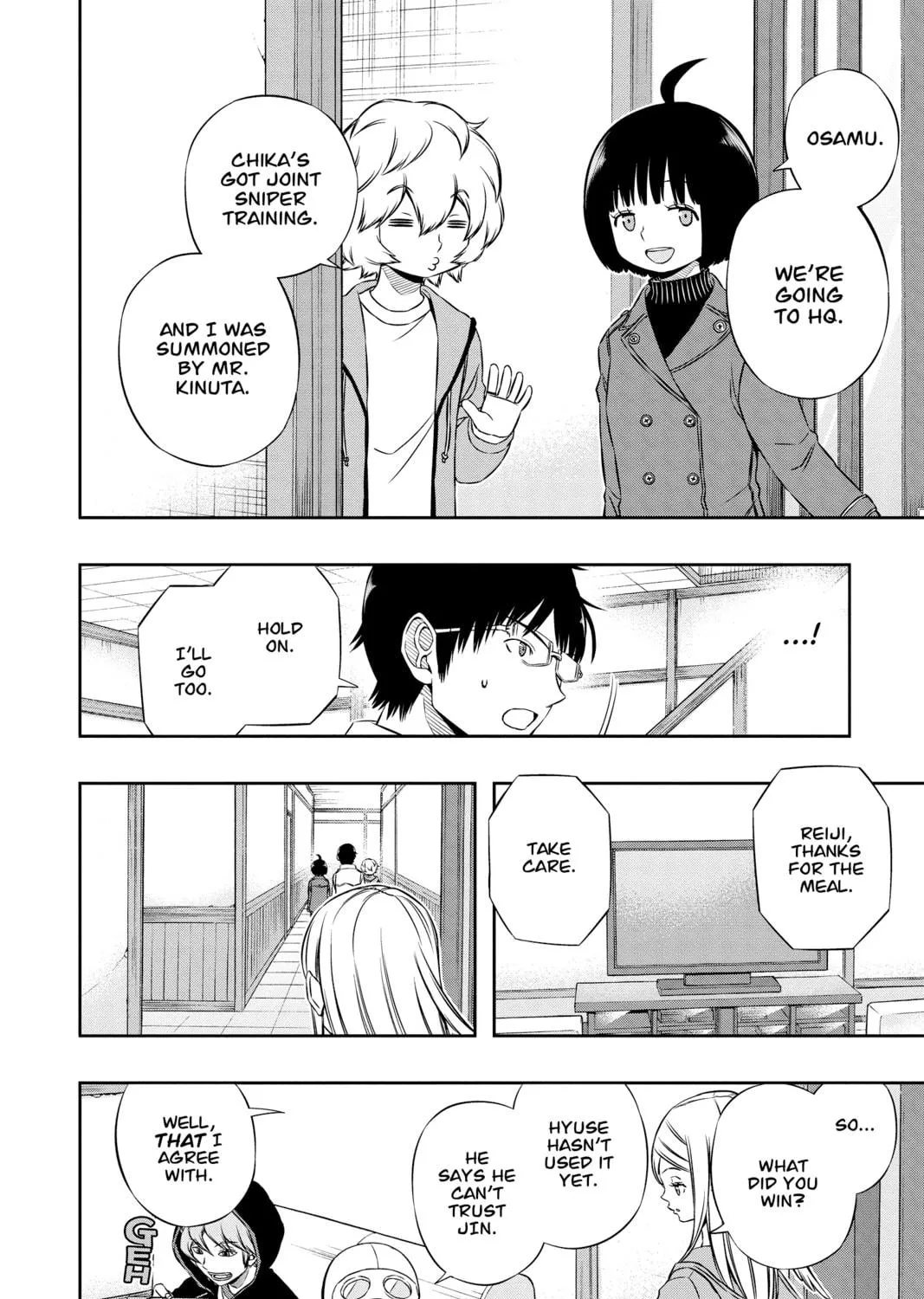 Read World Trigger chapter 117 image 34 on Lezhin