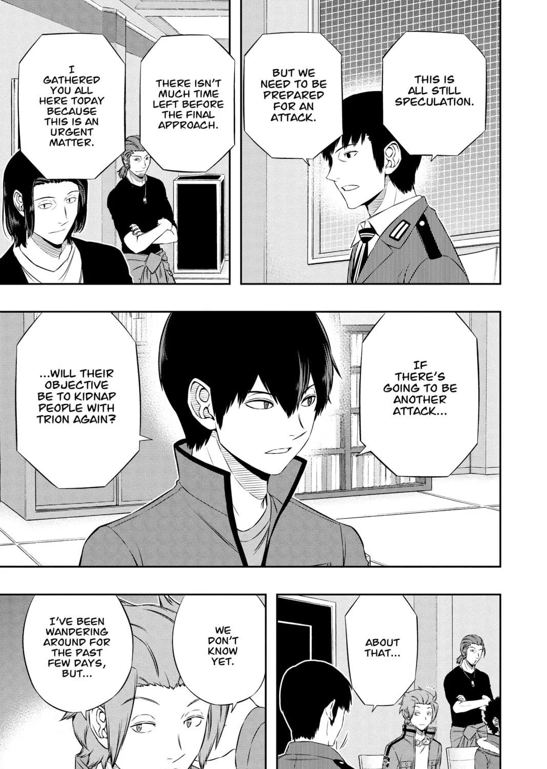 Read World Trigger chapter 117 image 4 on Lezhin