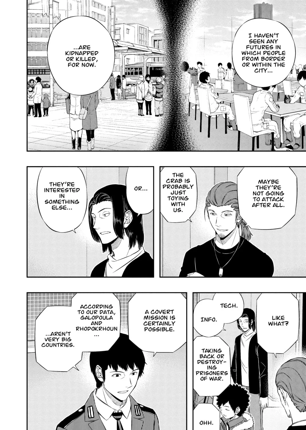 Read World Trigger chapter 117 image 6 on Lezhin