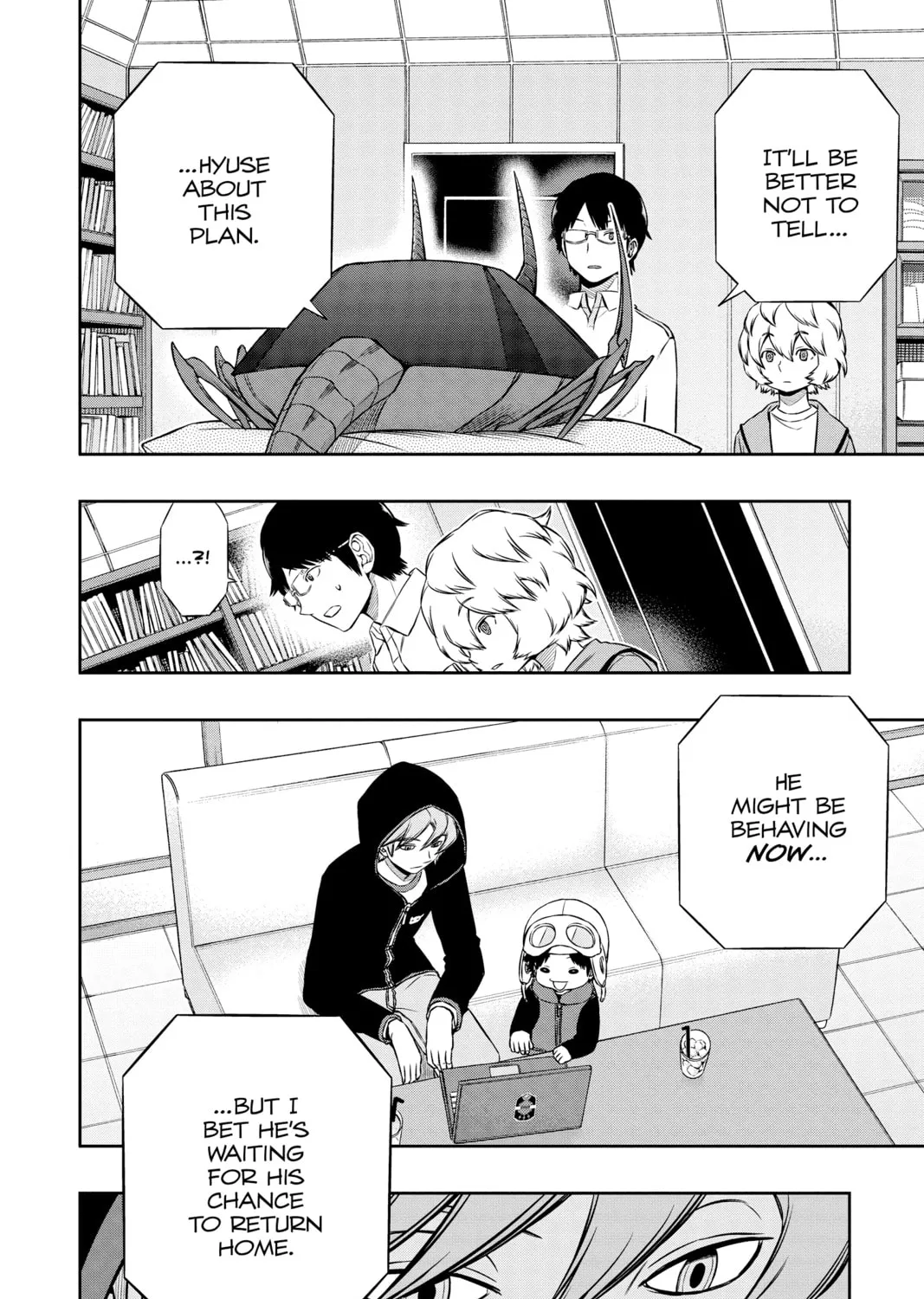 Read World Trigger chapter 118 image 14 on Lezhin