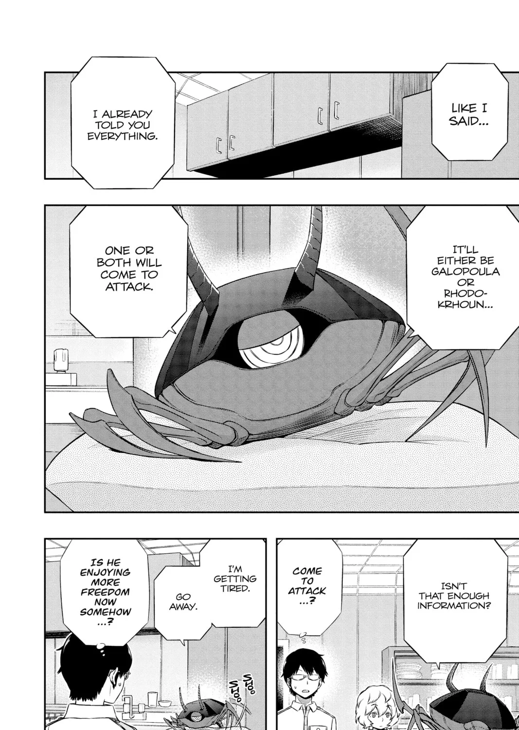 Read World Trigger chapter 118 image 2 on Lezhin
