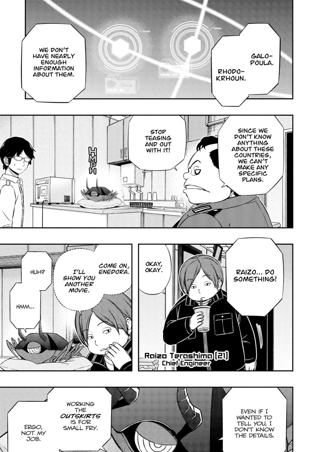Read World Trigger chapter 118 image 4 on Lezhin