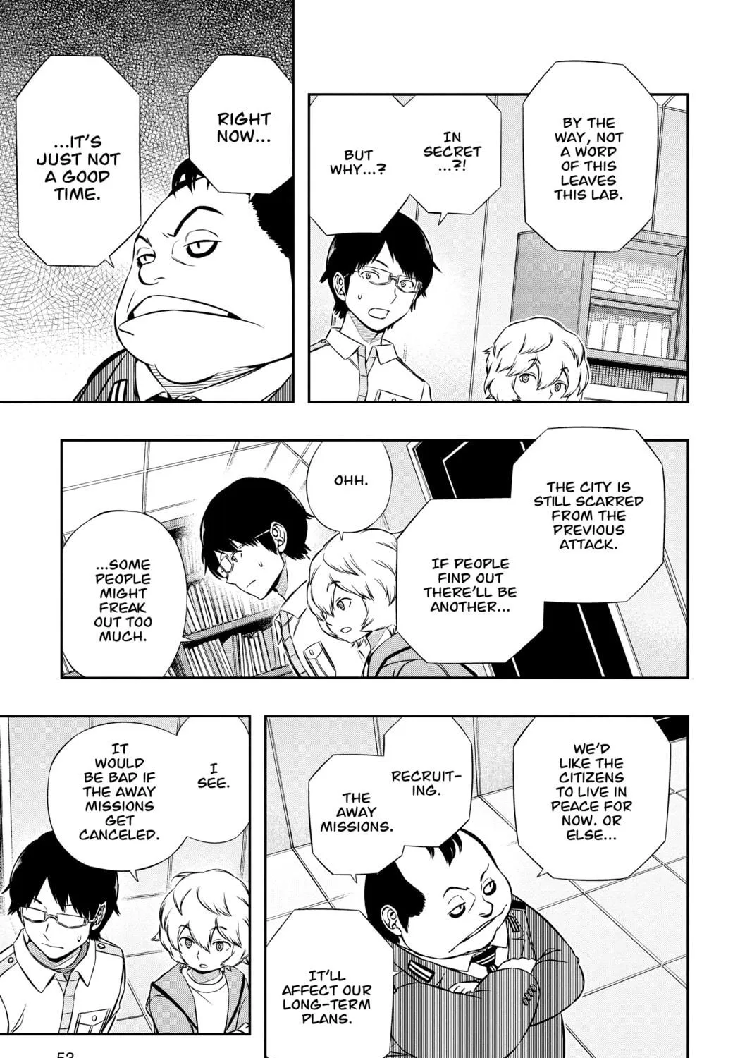 Read World Trigger chapter 118 image 8 on Lezhin