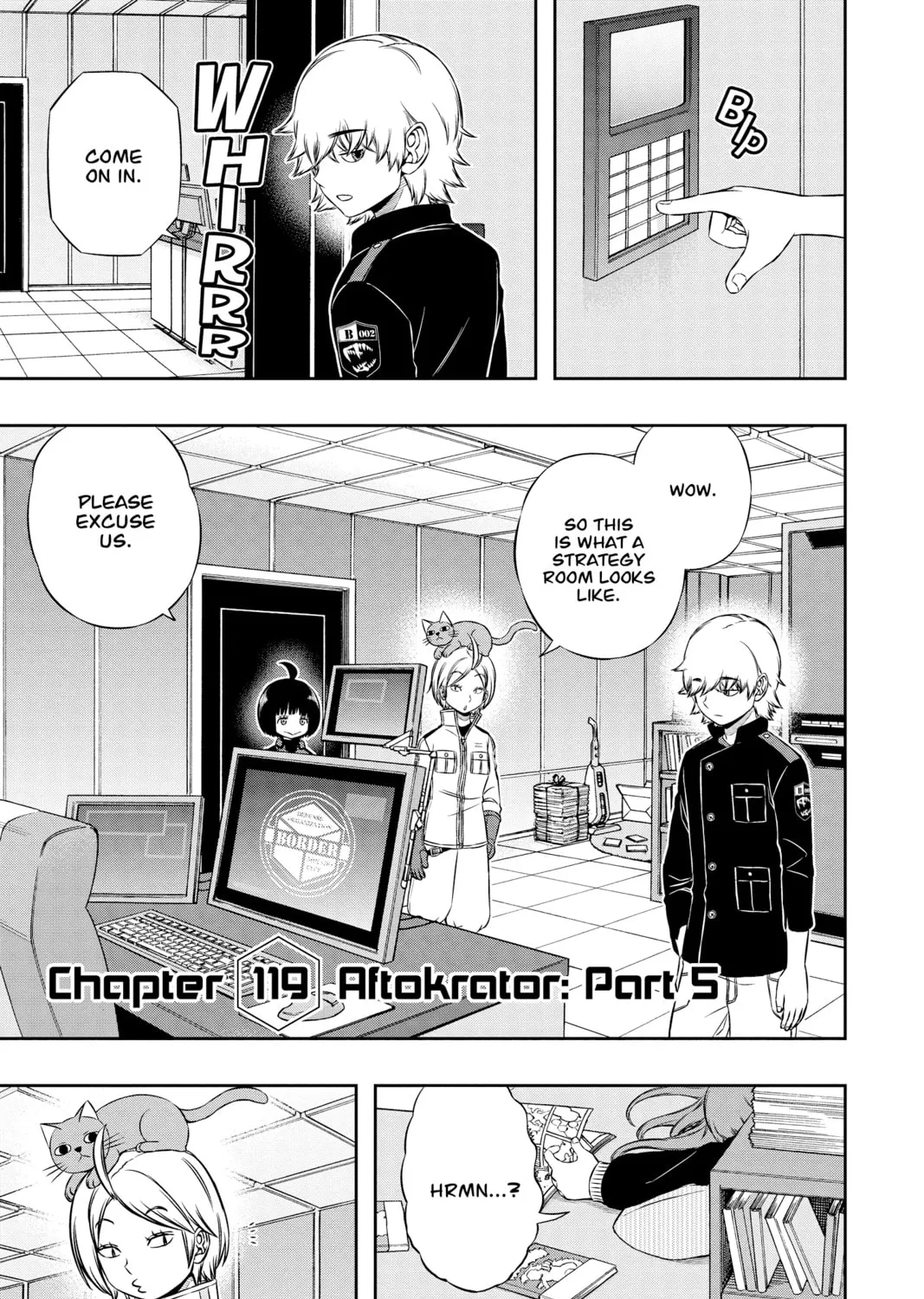 Read World Trigger chapter 119 image 0 on Lezhin