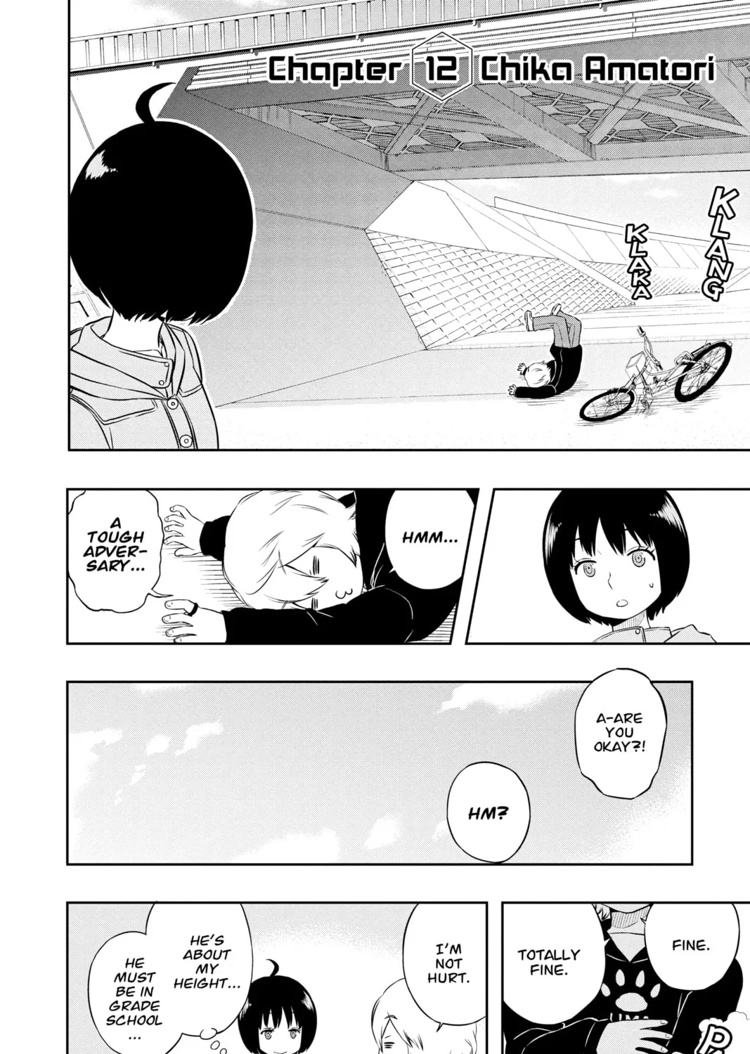 Read World Trigger chapter 12 image 2 on Lezhin