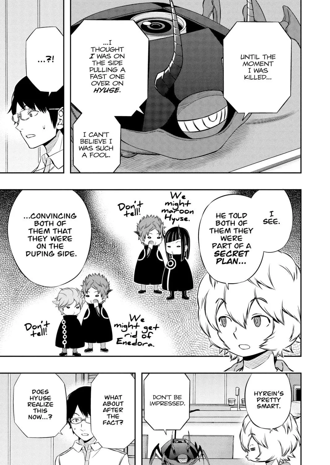 Read World Trigger chapter 120 image 4 on Lezhin