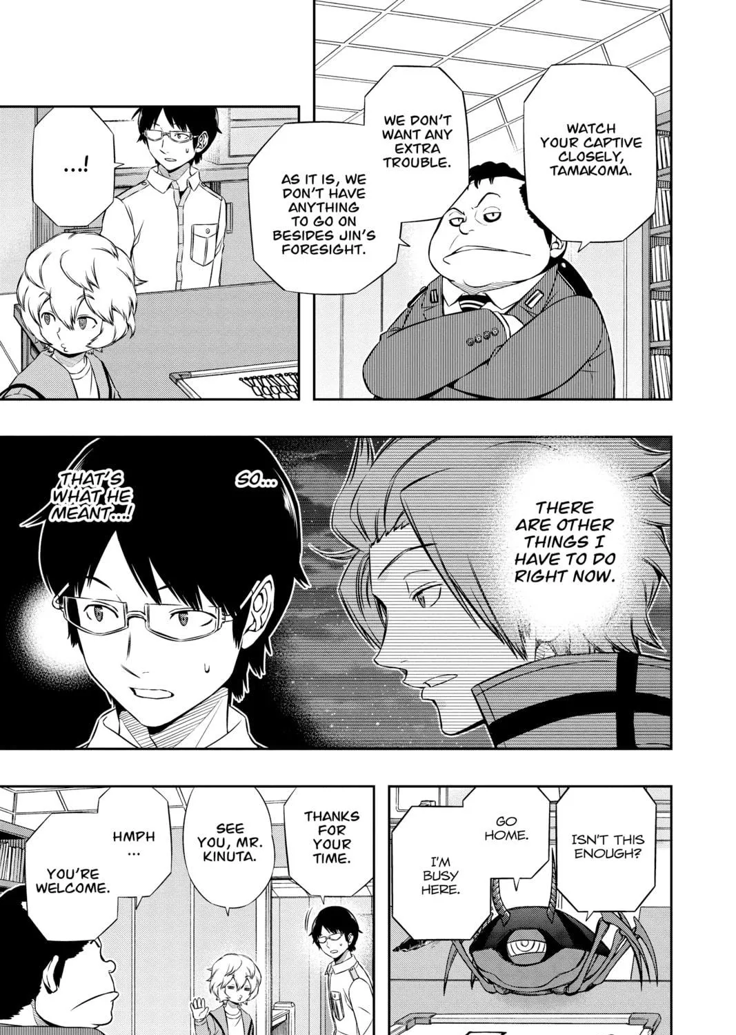 Read World Trigger chapter 120 image 8 on Lezhin