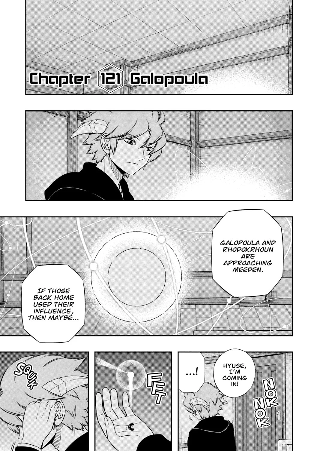 Read World Trigger chapter 121 image 0 on Lezhin