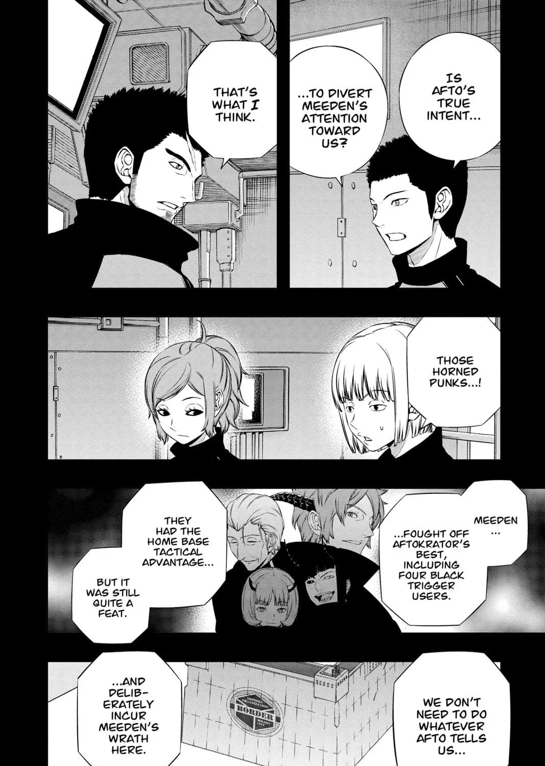 Read World Trigger chapter 121 image 10 on Lezhin