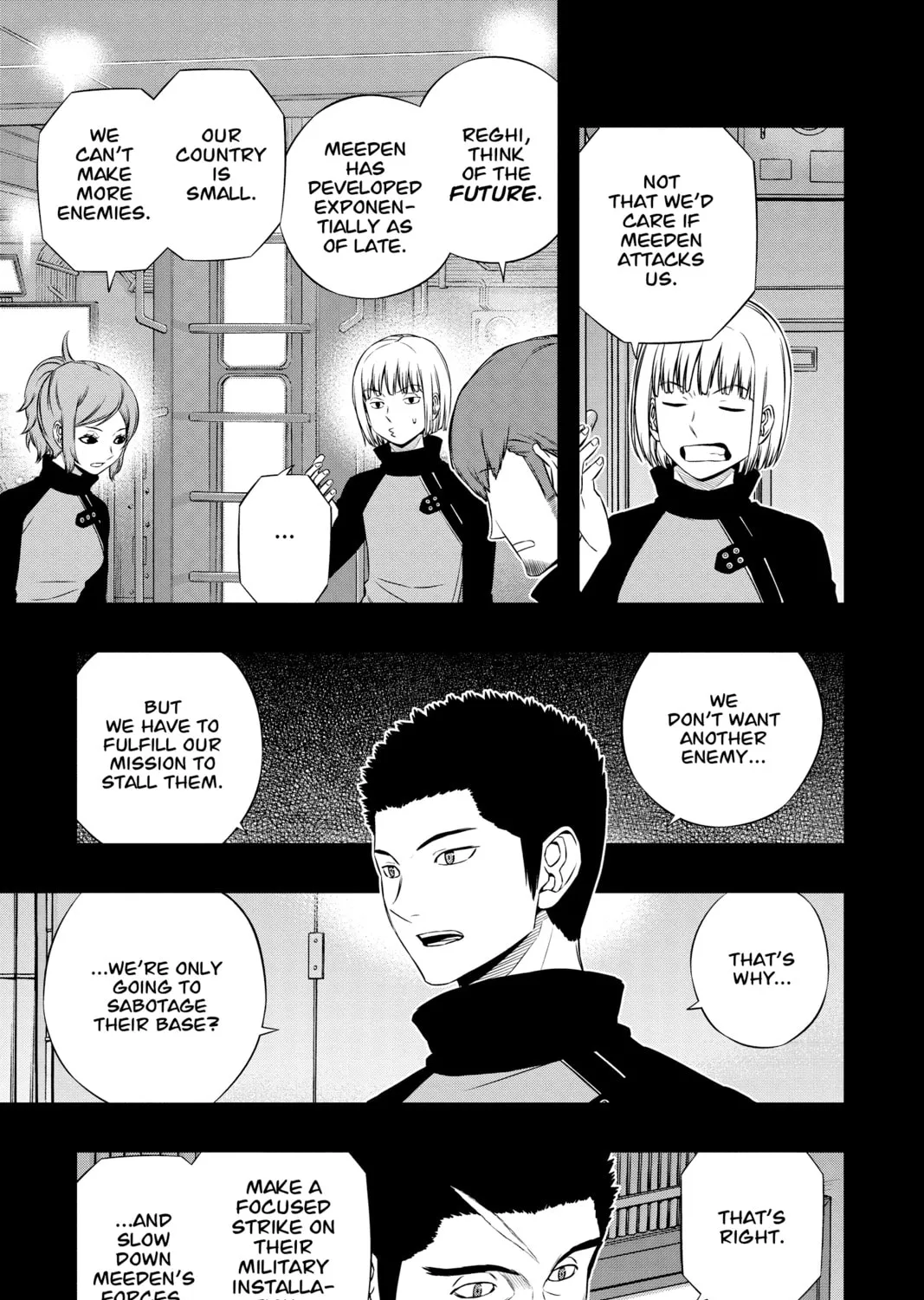 Read World Trigger chapter 121 image 12 on Lezhin