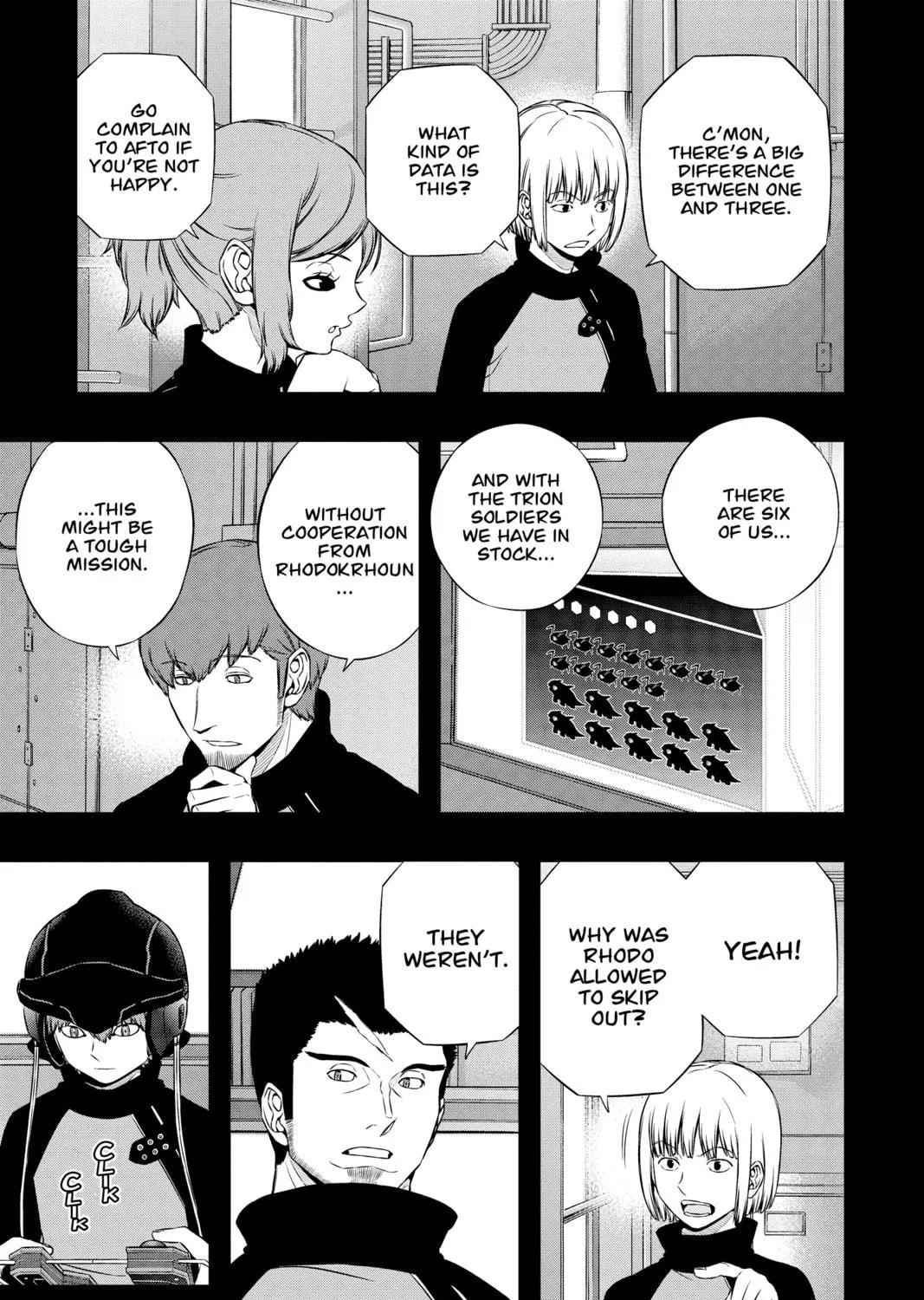 Read World Trigger chapter 121 image 16 on Lezhin