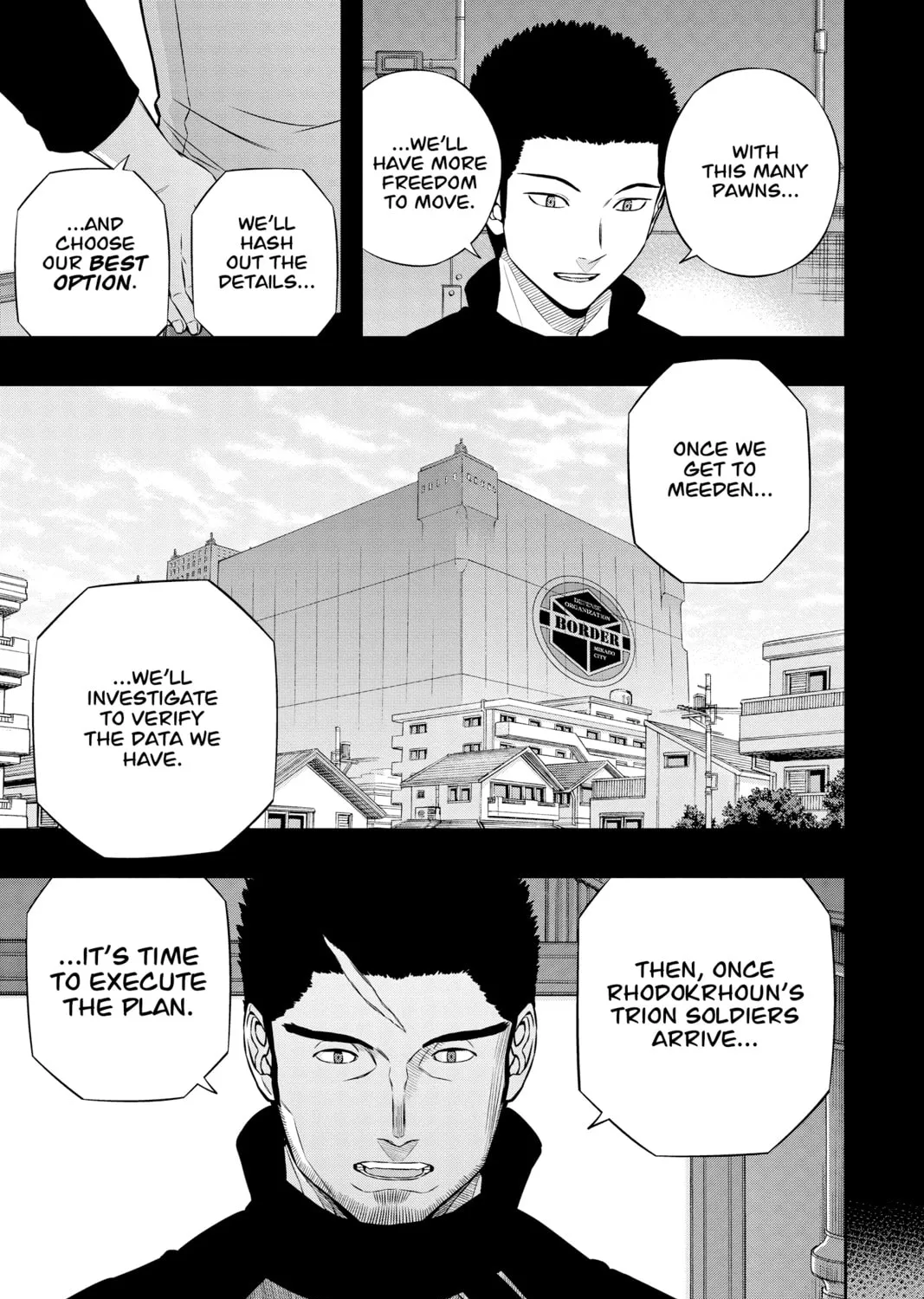 Read World Trigger chapter 121 image 20 on Lezhin