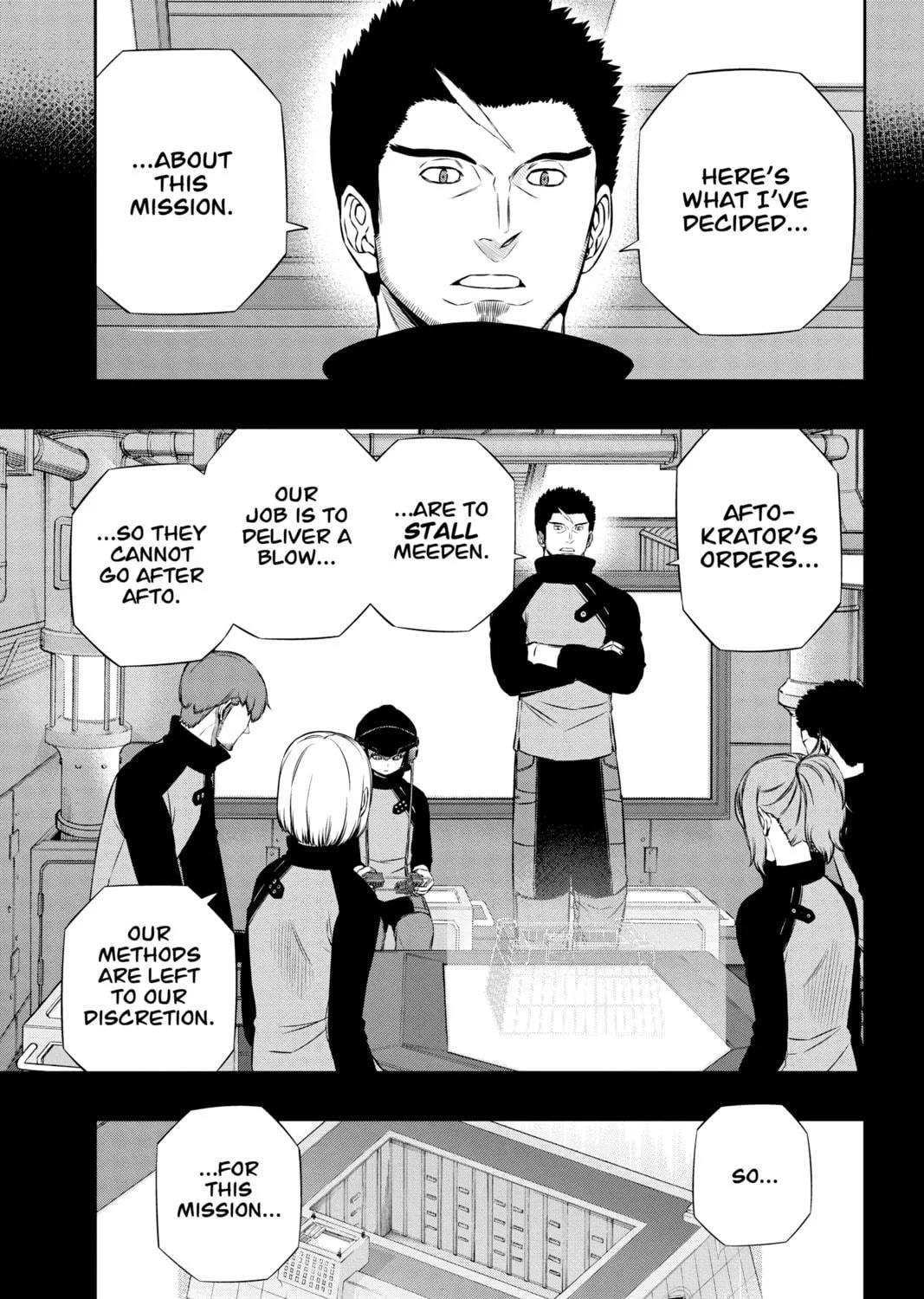 Read World Trigger chapter 121 image 4 on Lezhin