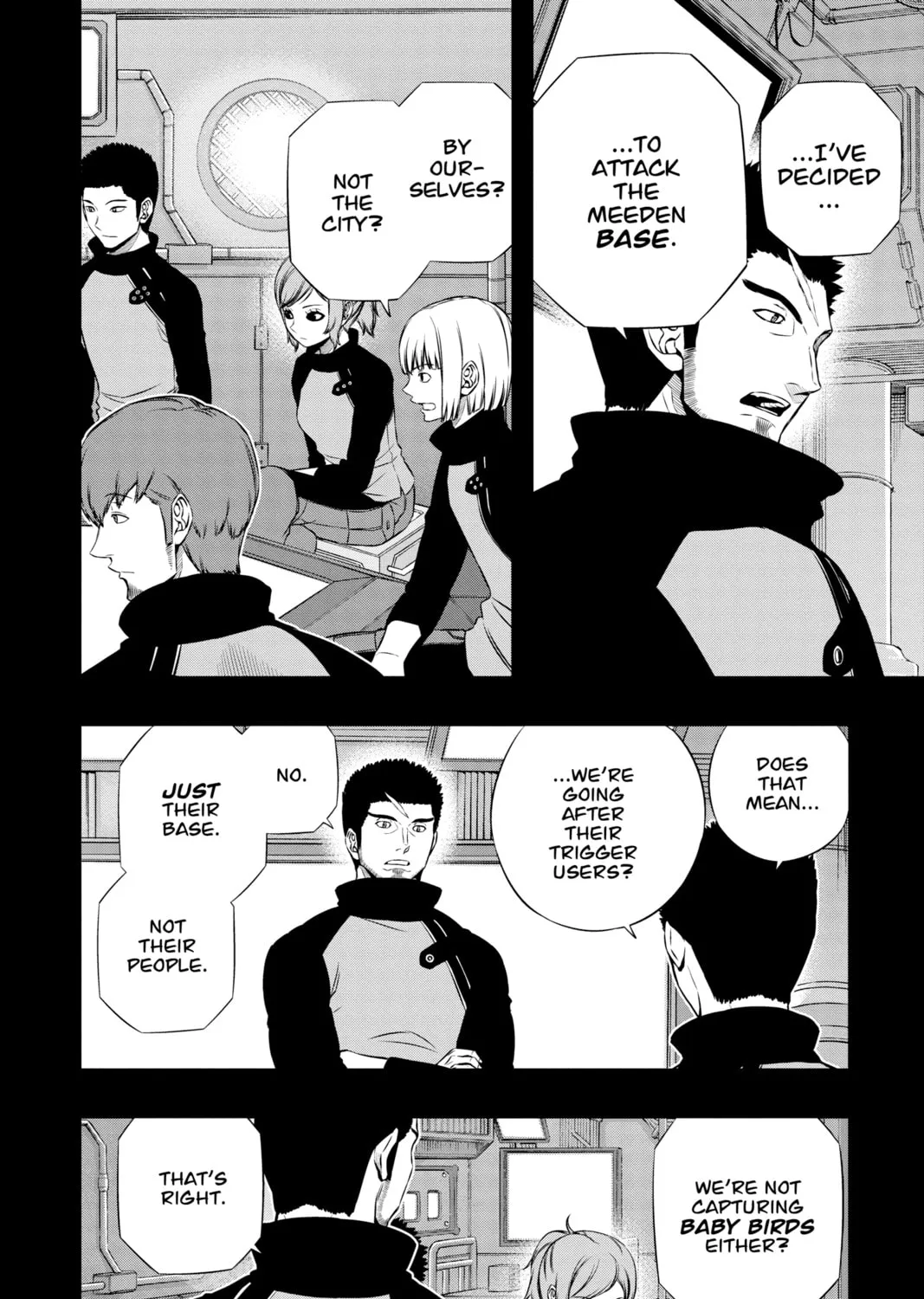 Read World Trigger chapter 121 image 6 on Lezhin