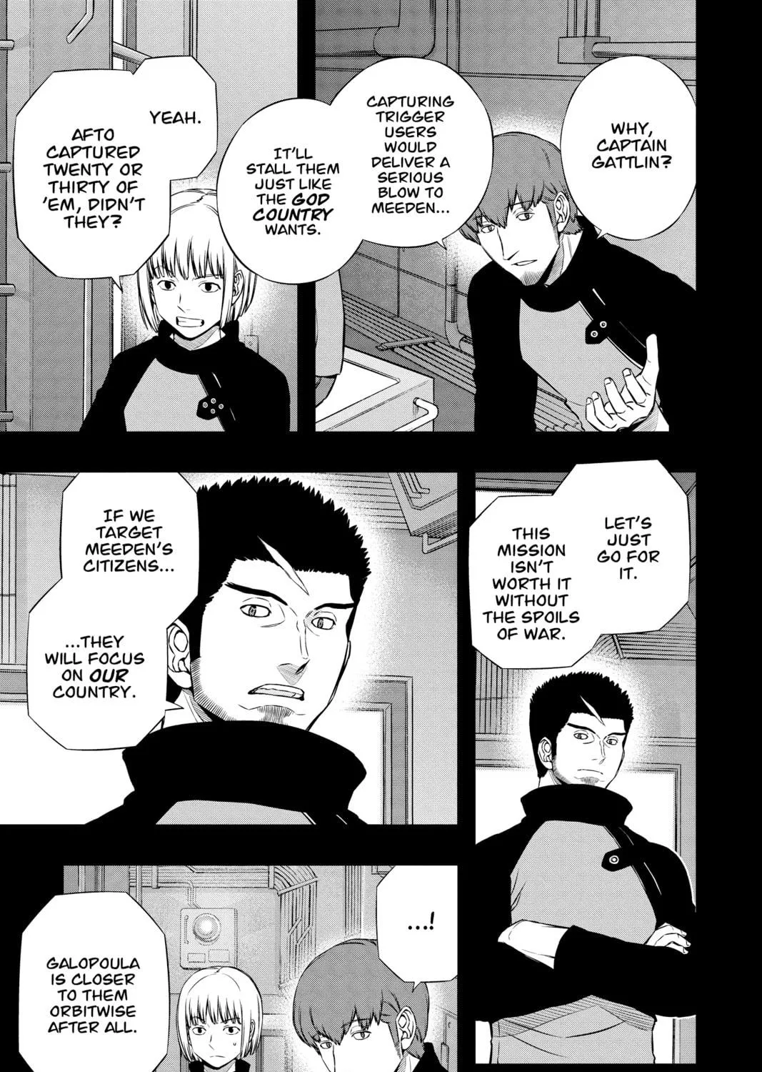 Read World Trigger chapter 121 image 8 on Lezhin