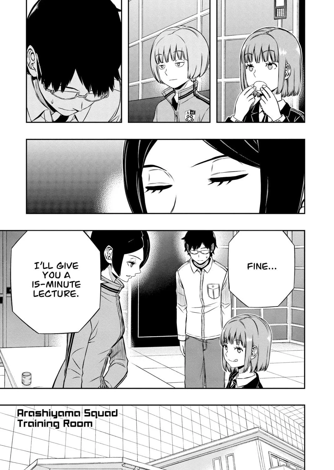 Read World Trigger chapter 122 image 16 on Lezhin