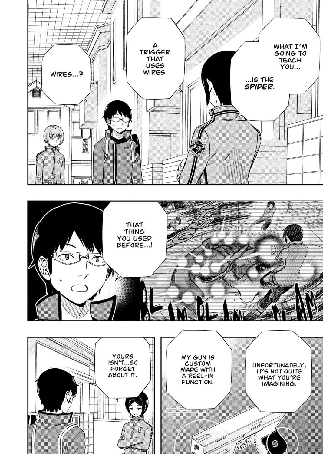 Read World Trigger chapter 122 image 18 on Lezhin
